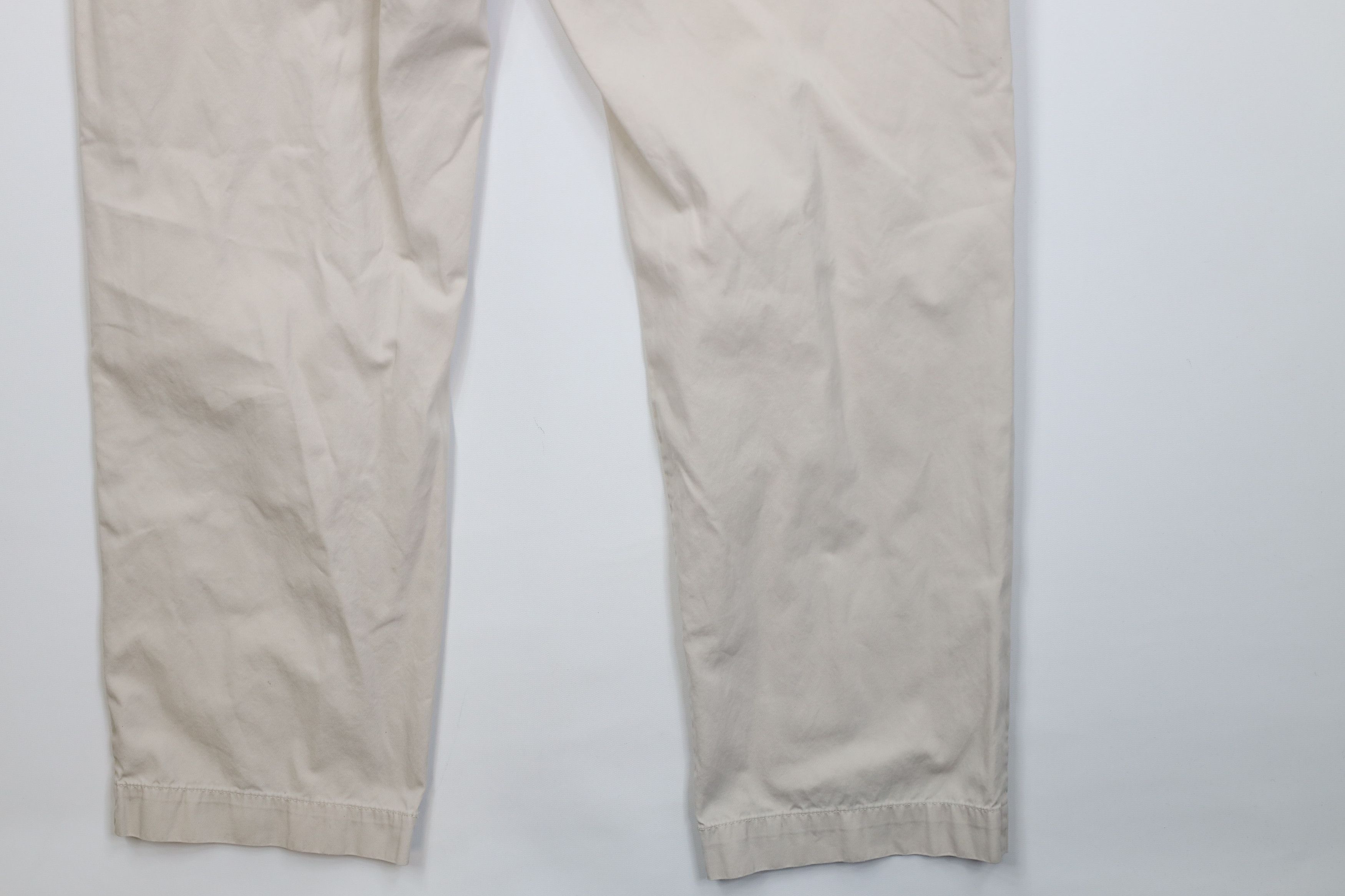 Ralph Lauren Vintage 90s Ralph Lauren Prospect Wide Leg Chino Pants Stone Size US 38 / EU 54 - 15 Thumbnail
