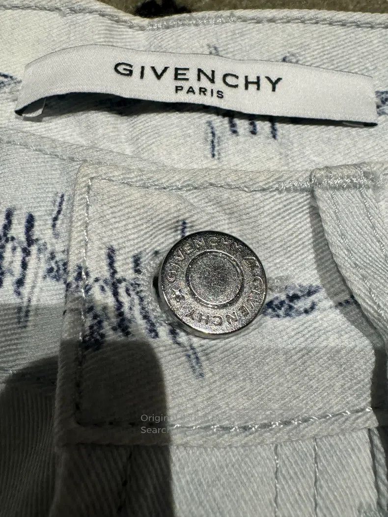 Givenchy Givenchy Denim Pants with Portrait Size US 28 / EU 44 - 3 Thumbnail