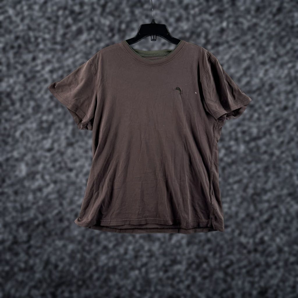 Tommy Bahama Tommy Bahama Shirt Mens Small Brown Short Sleeve T Shirt Crew Neck Beach Classic Casual Marlin Size US S / EU 44-46 / 1 - 1 Thumbnail