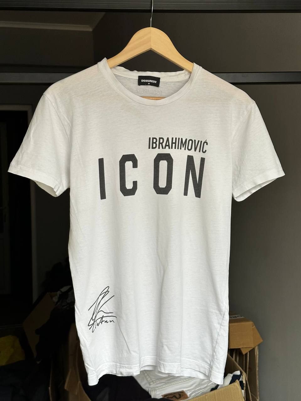 Dsquared2 Rare Dsquared2 Ibrahimovic Autograph Designer T-Shirt Hype Size US S / EU 44-46 / 1 - 1 Thumbnail