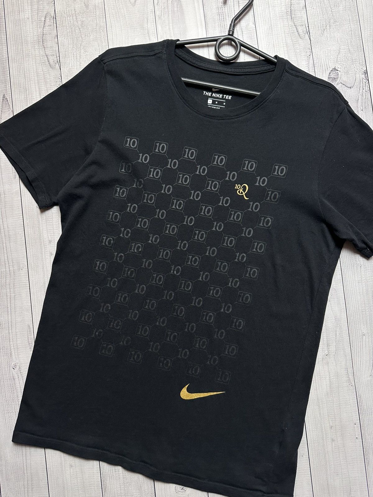Vintage Vintage Nike Ronaldinho 10 R10 logo monogram rare tee Size US M / EU 48-50 / 2 - 2 Thumbnail