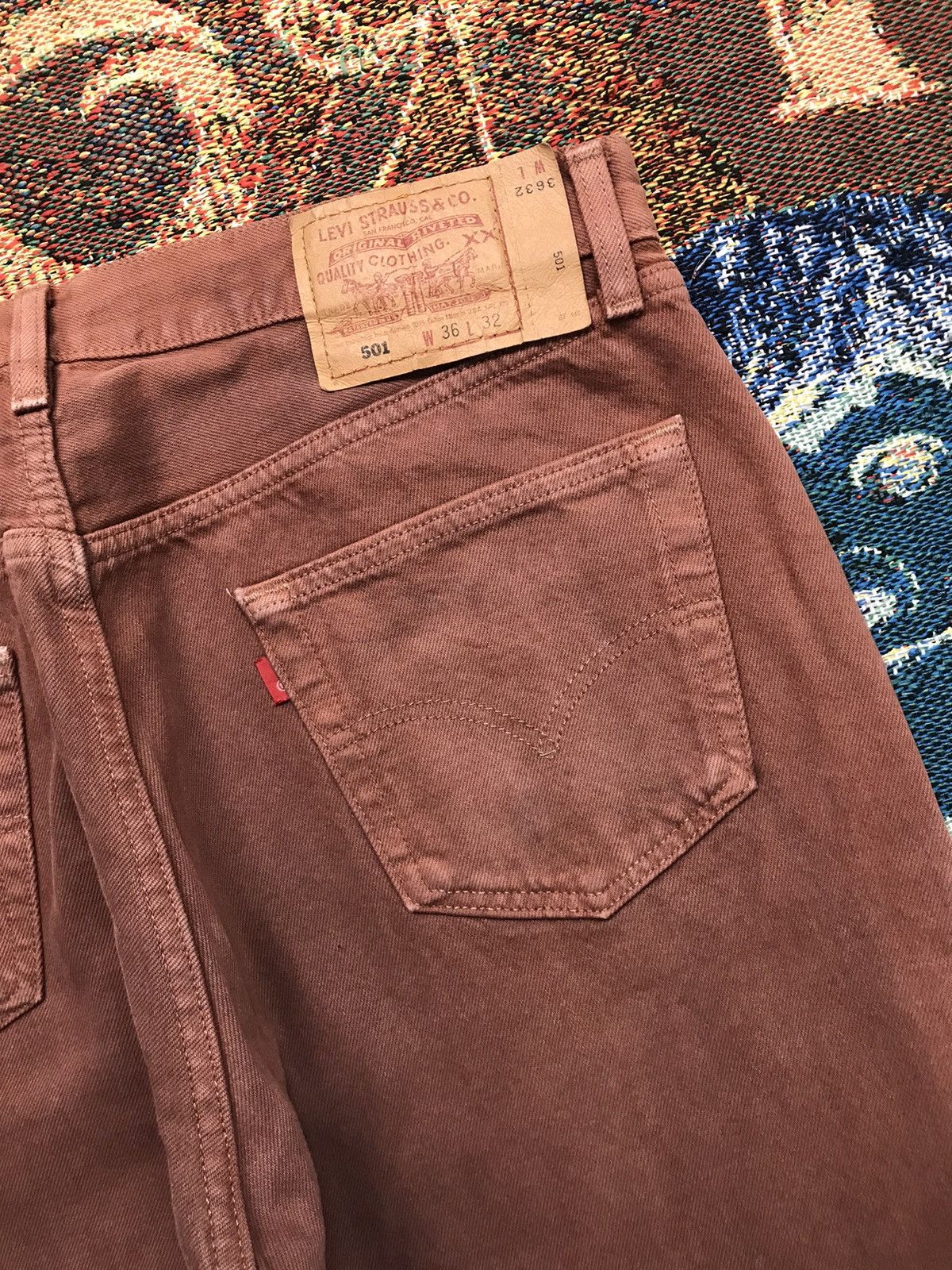Levi's Vintage Levi’s 501 denim Size US 36 / EU 52 - 13 Thumbnail
