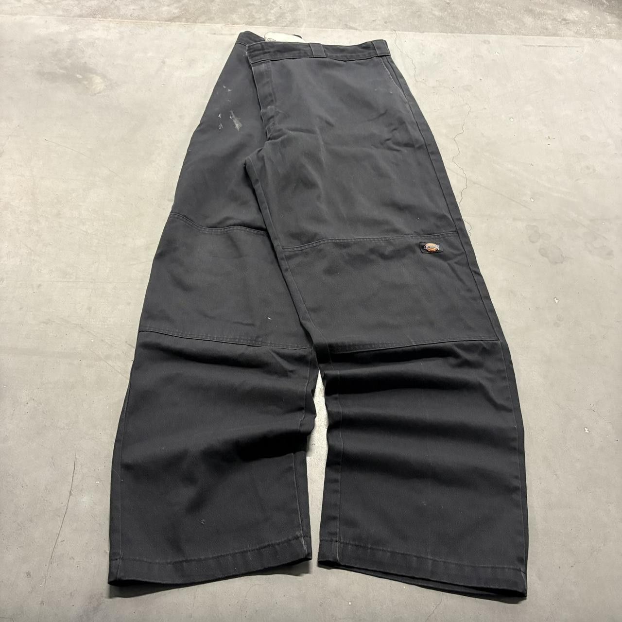 Dickies Crazy Vintage Y2K/2000s Super Baggy Dickies Black Workwear Pants! Size US 42 / EU 58 - 3 Thumbnail