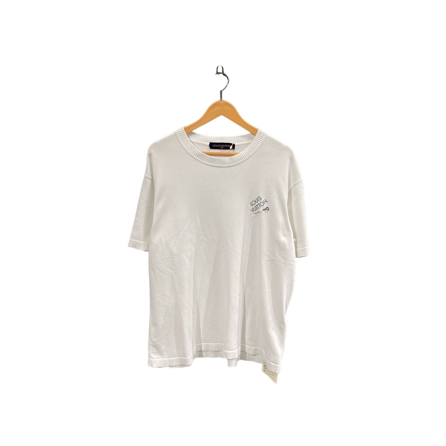 Louis Vuitton Louis Vuitton Pin Embroidery Knit T-Shirt L Size US L / EU 52-54 / 3 - 1 Thumbnail