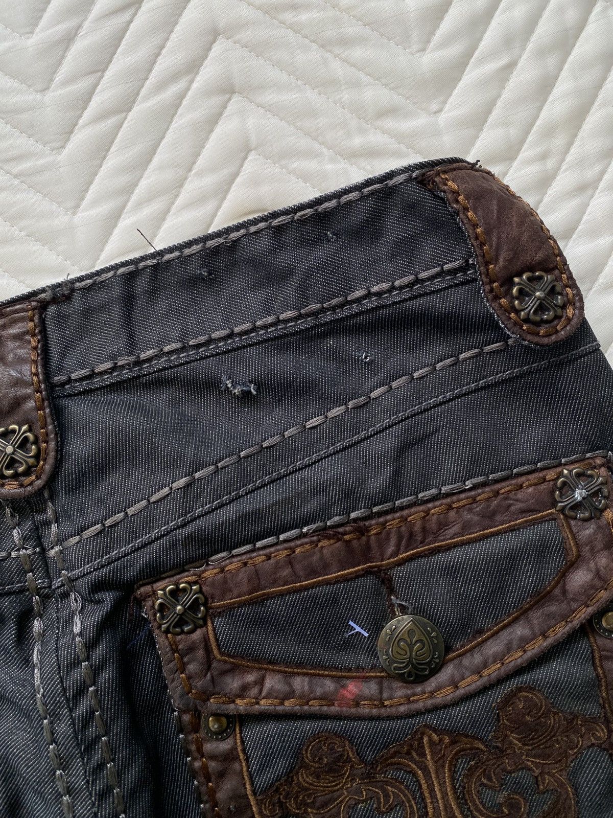 Other Waxed Denim By Smash Denim Size US 33 - 10 Thumbnail