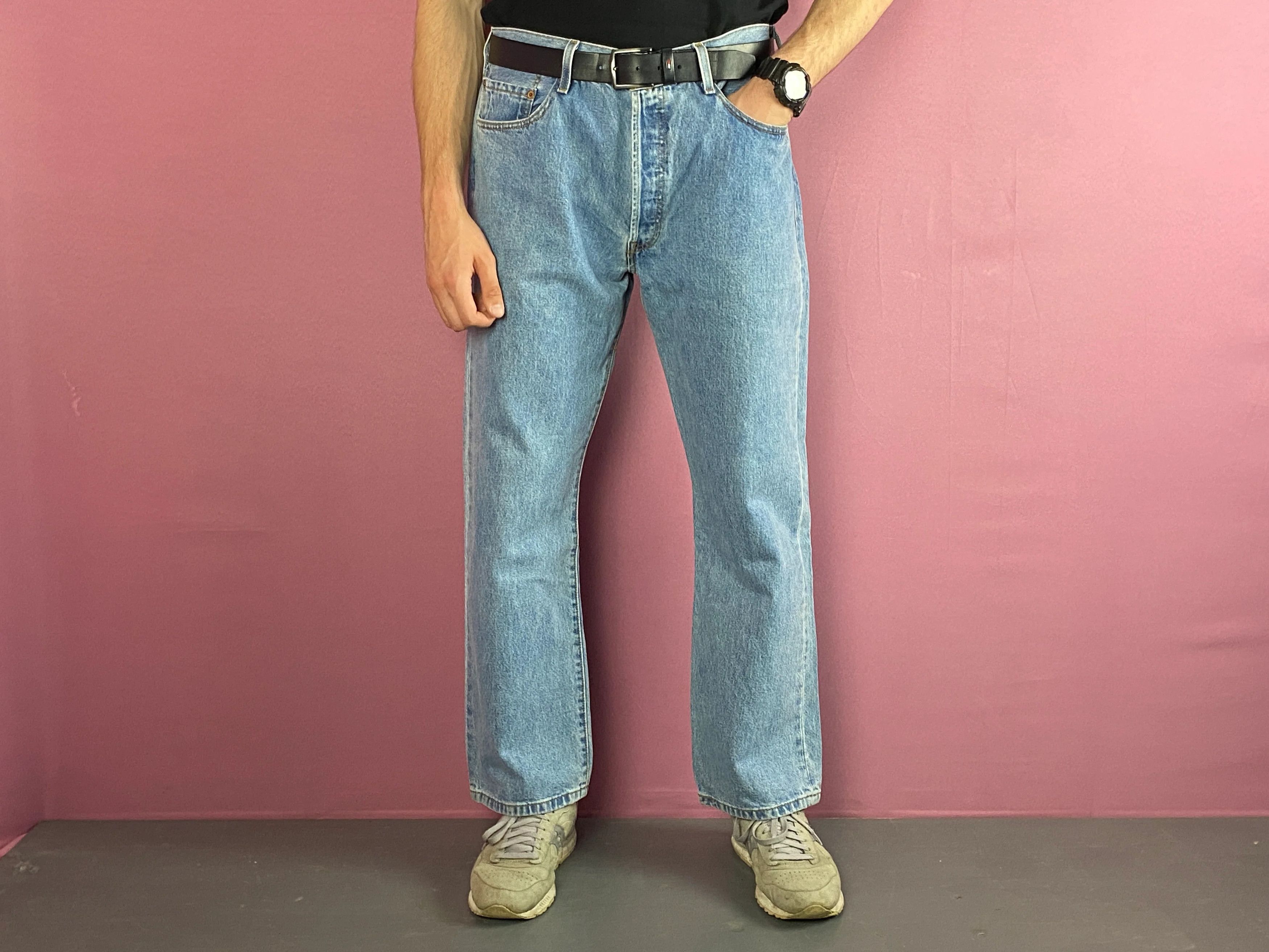 Levi's 90s Levi's 501 Vintage Men's Jeans - 38 Size US 38 / EU 54 - 2 Thumbnail