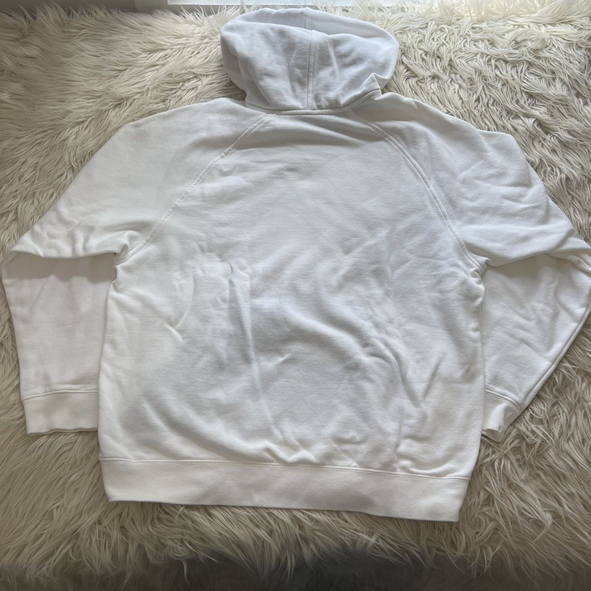 Nike Vintage Y2K Nike White Sportswear Sweatshirt Hoodie Men’s L Size US L / EU 52-54 / 3 - 6 Thumbnail