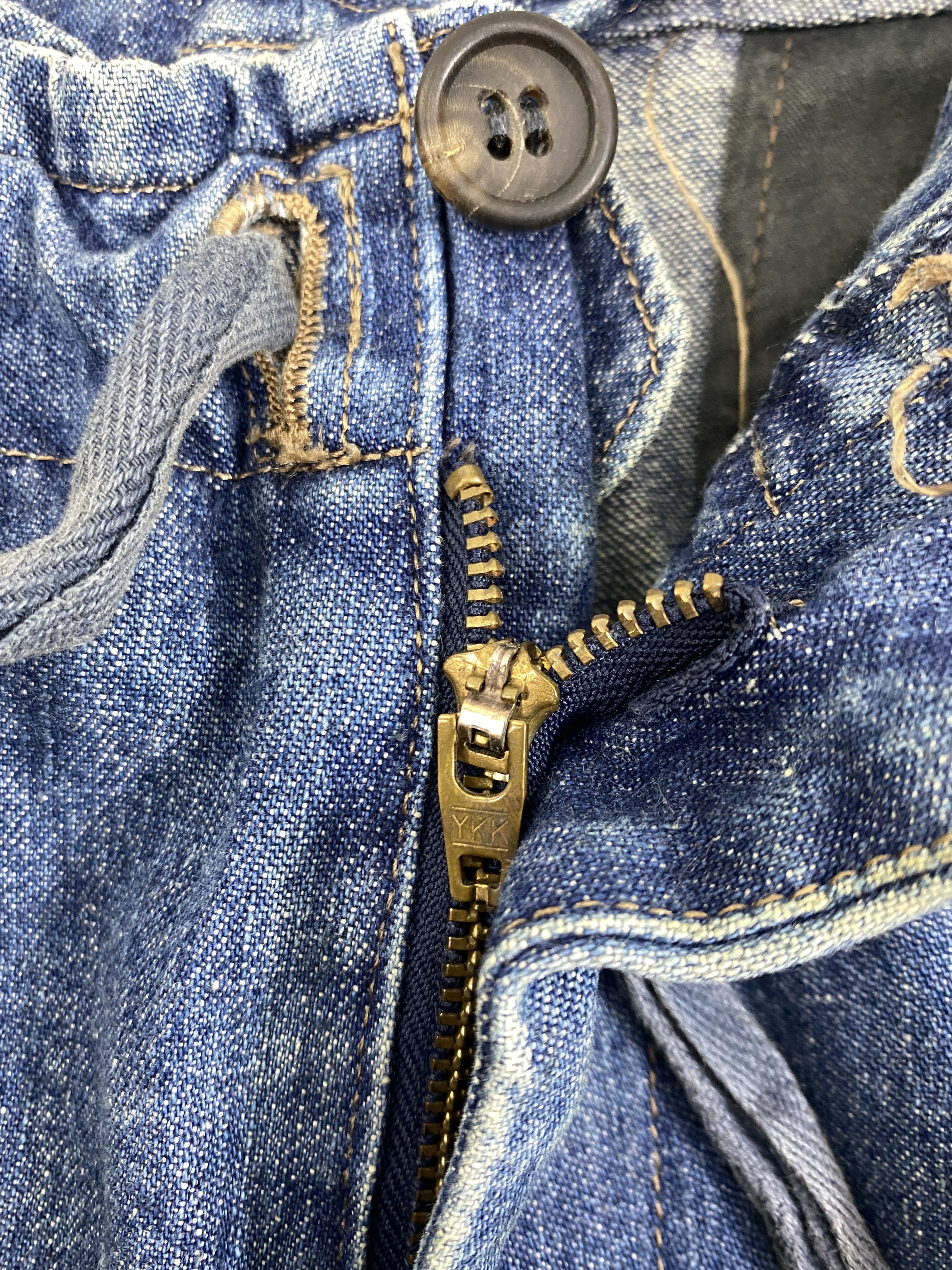 Yohji Yamamoto Vintage Y's for Men Yohji Yamamoto Jeans 44x31.5-JN3383 Size US 44 / EU 60 - 6 Thumbnail