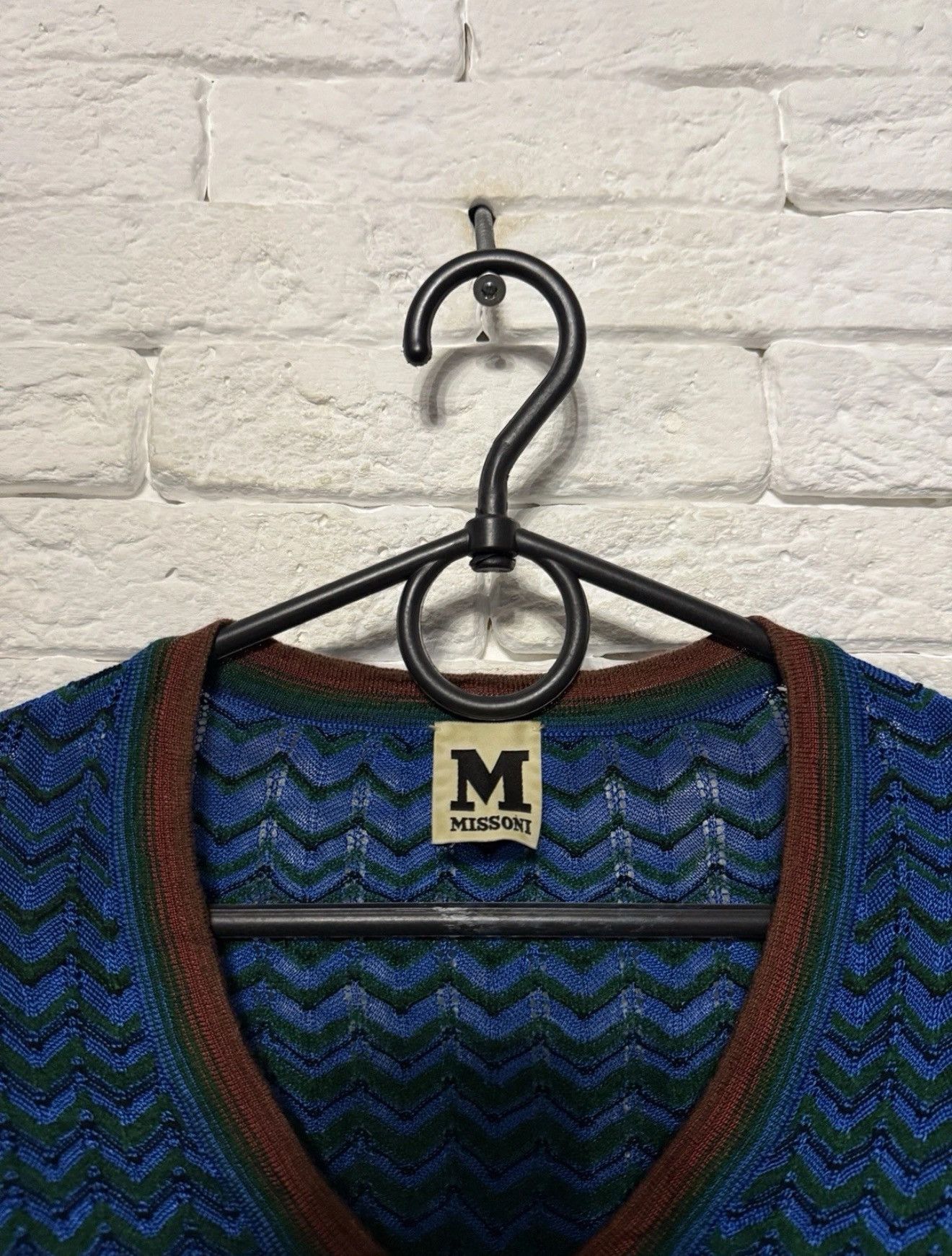 Missoni Vintage M Missoni Knit Dress Mid Lenght Long Sleeve Sz 40 Size S / US 4 / IT 40 - 3 Thumbnail