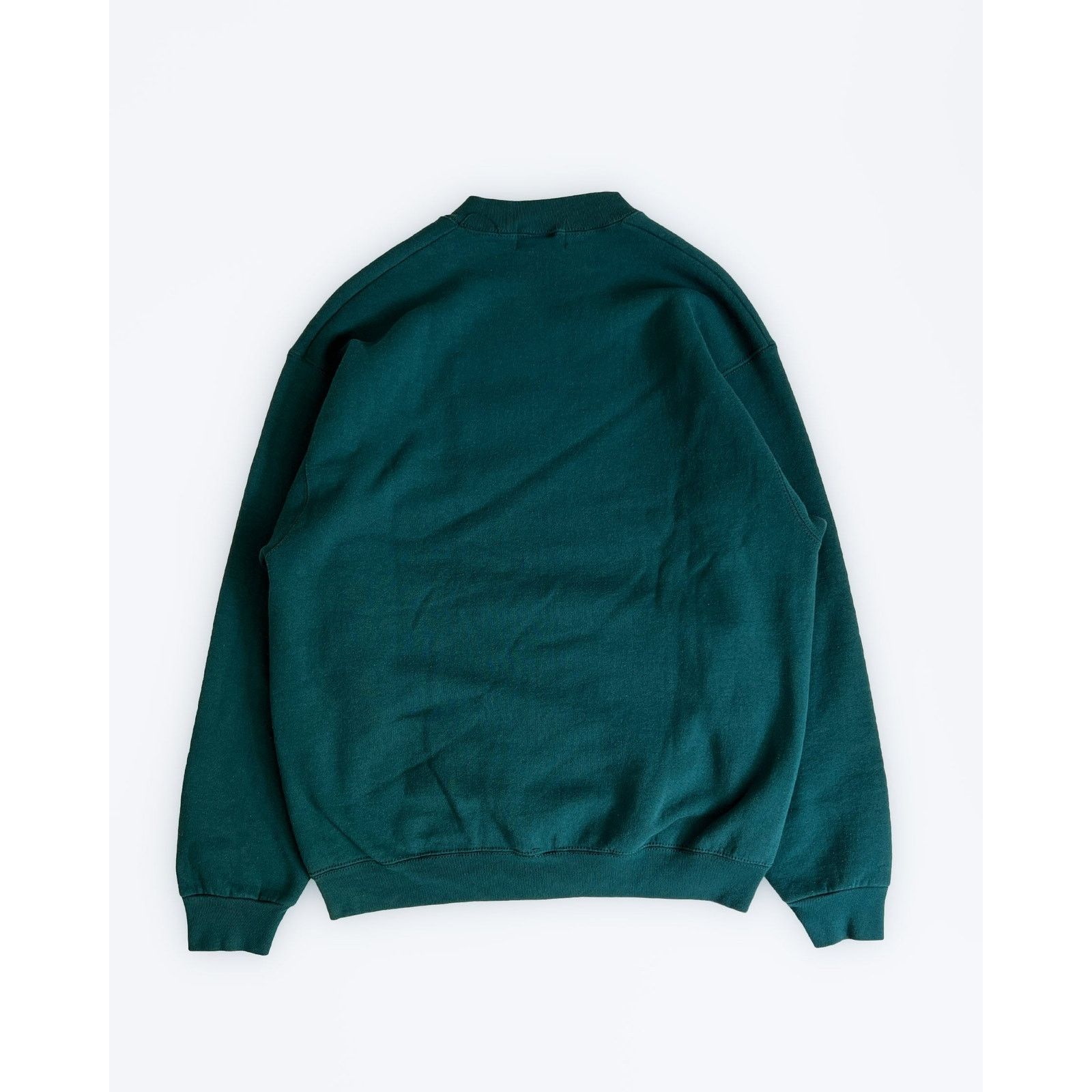 Nike 1990s Nike Green Sweatshirt Size US L / EU 52-54 / 3 - 2 Thumbnail