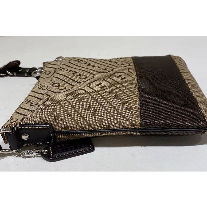 Coach COACH Signature Stripe Adjustable Strap Crossbody Bag Purse Size ONE SIZE - 7 Thumbnail