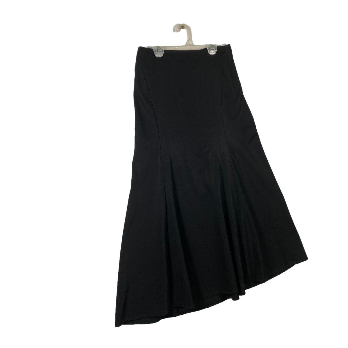 Y's × Yohji Yamamoto Vintage Yohji Yamamoto Midi Skirt Black Colour Size 29" - 2 Thumbnail
