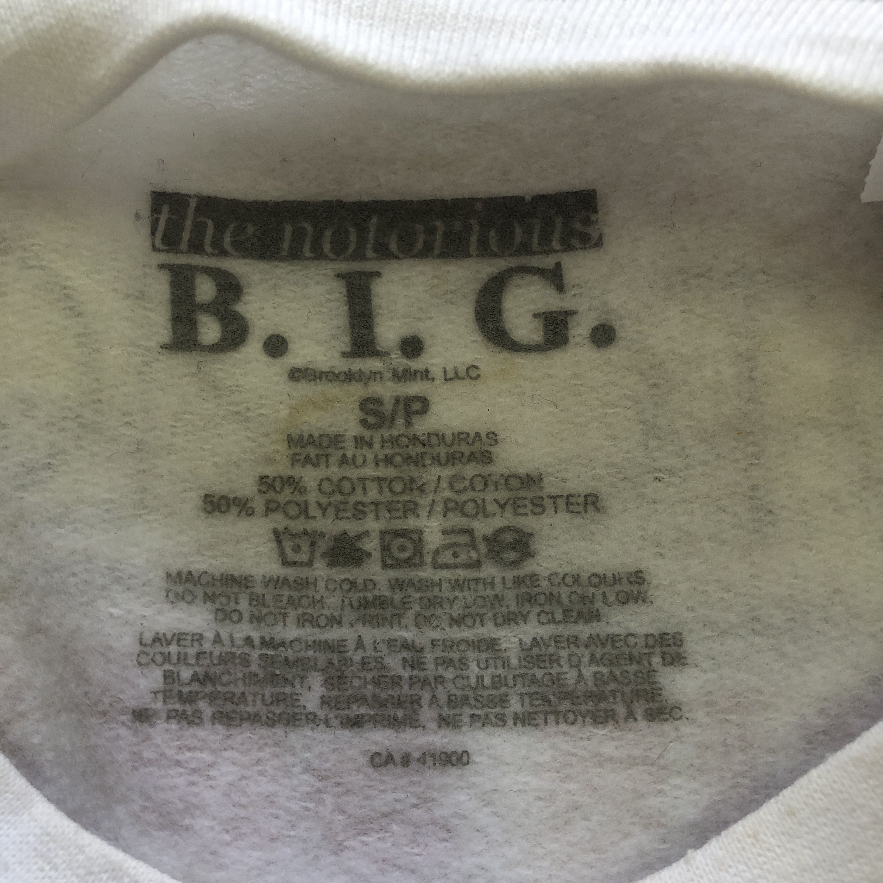 Rap Tees × Vintage Notorious Big Sweater Biggie Smalls Rapper Sweatshirt Jumper Size US S / EU 44-46 / 1 - 6 Thumbnail
