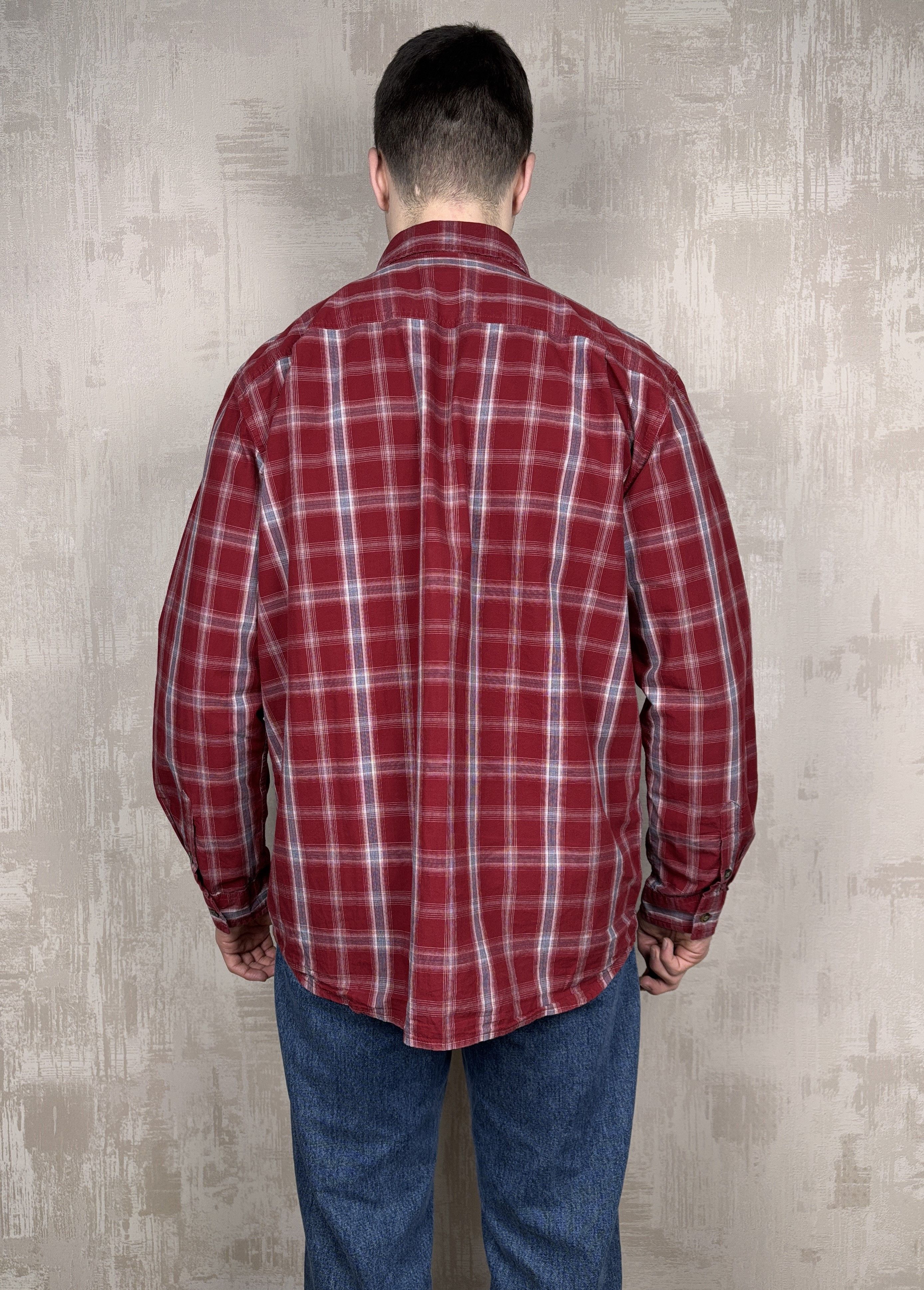 Carhartt × Vintage Carhartt Vintage Check Long Sleeve Shirt Size XL Relaxed Fit Size US XL / EU 56 / 4 - 13 Thumbnail