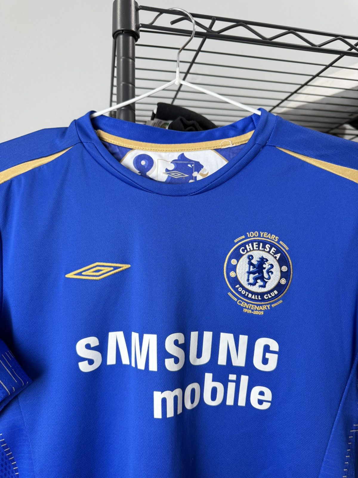 Umbro Vintage Umbro Chelsea Soccer Jersey T Shirt Size US S / EU 44-46 / 1 - 3 Thumbnail