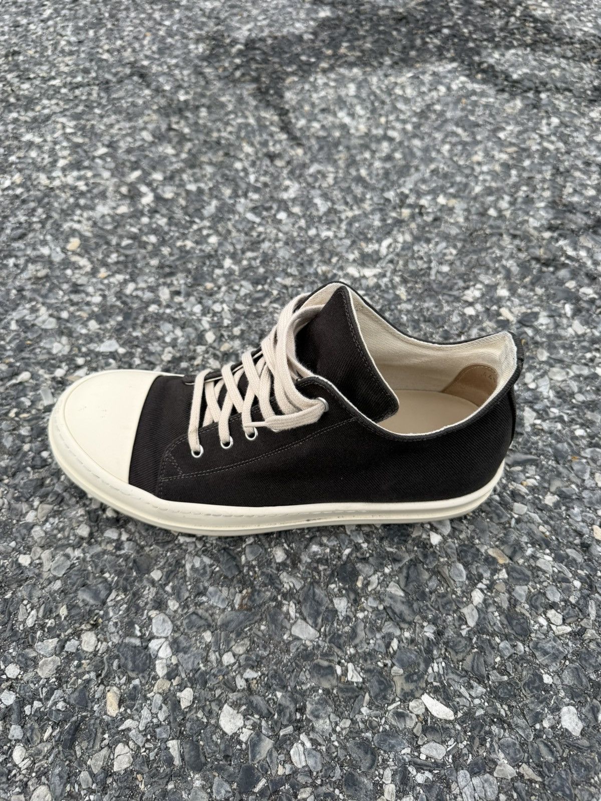Rick Owens Drkshdw Rick Owens Ramones Low Size US 11.5 / EU 44-45 - 4 Thumbnail