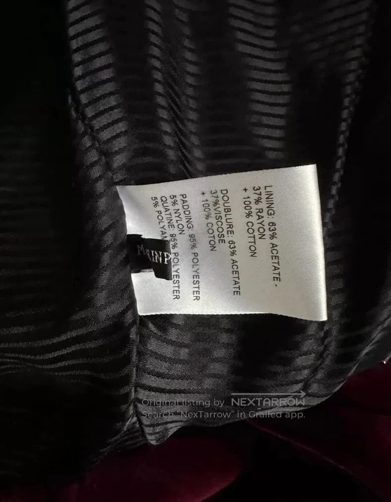 Haider Ackermann Haider Ackermann Red Velvet Bomber. Size US XL / EU 56 / 4 - 2 Thumbnail