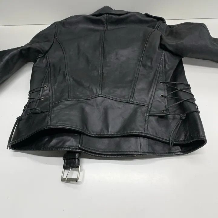 Saint Laurent Paris Saint Laurent Black Studded Leather Jacket-2507 Size US M / EU 48-50 / 2 - 9 Thumbnail