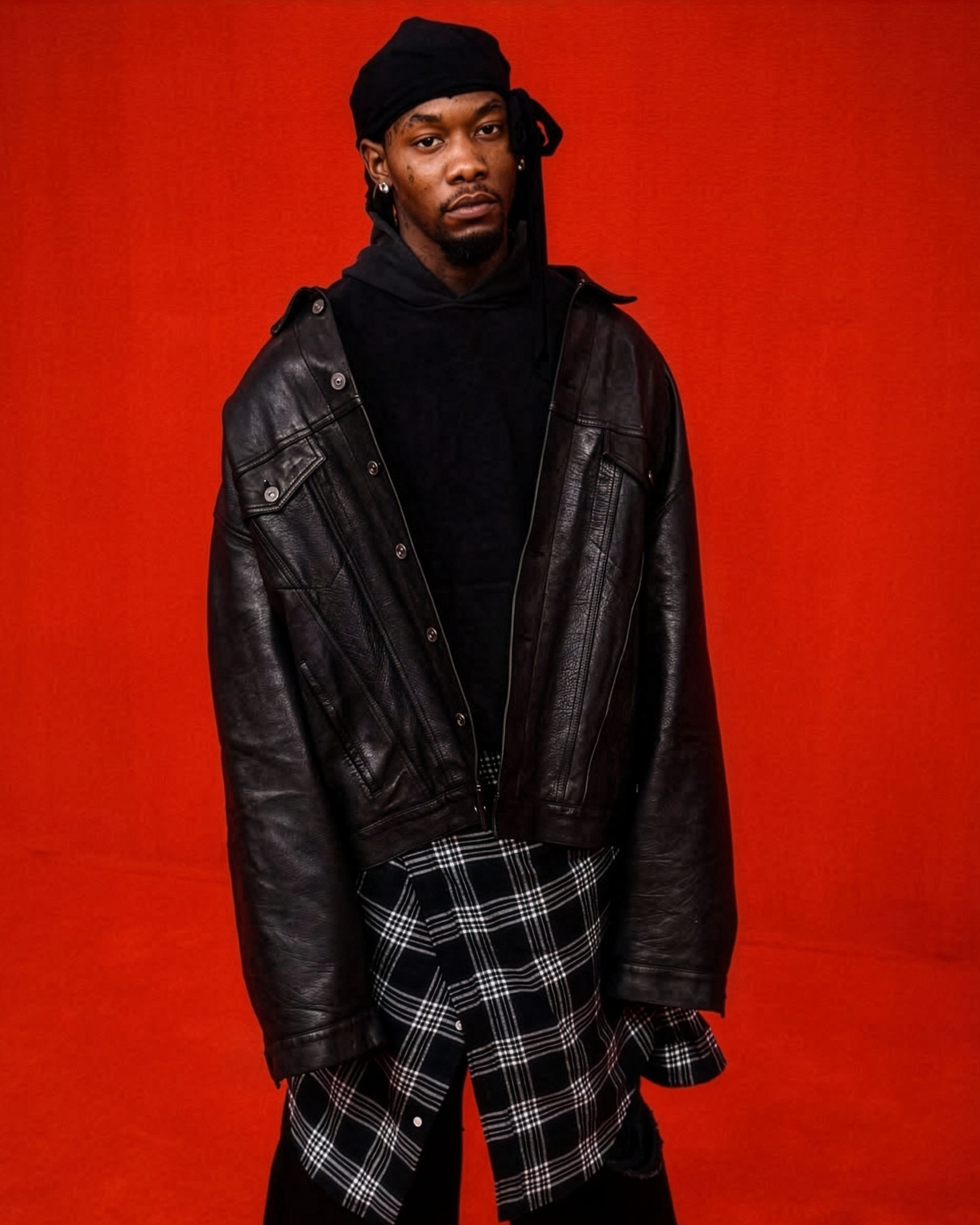 Balenciaga Ye Offset Runway Buffalo Jacket Size US XS / EU 42 / 0 - 1 Thumbnail