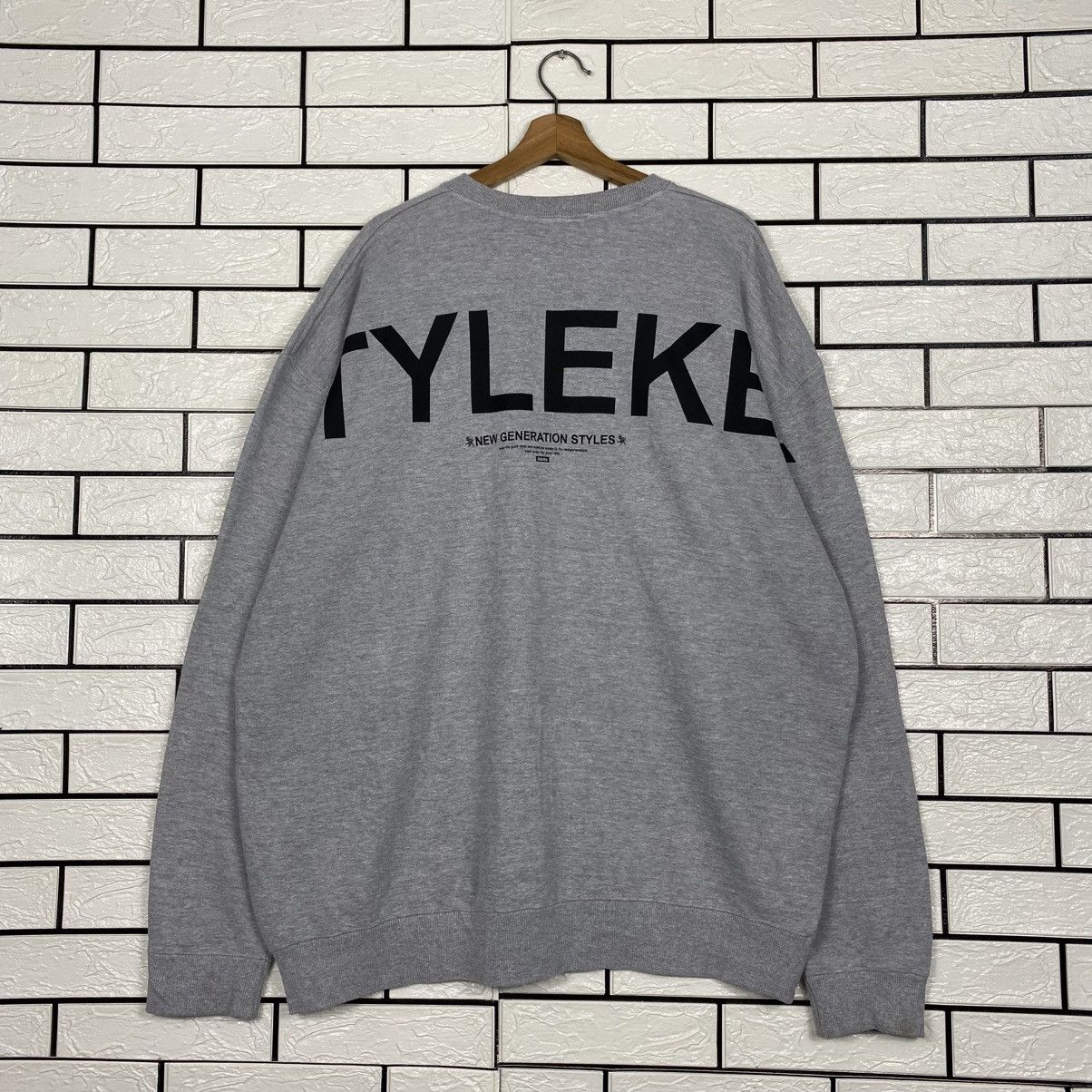Japanese Brand Stylekey Sweatshirt Full Print Punk Design Size US XXL / EU 58 / 5 - 9 Thumbnail