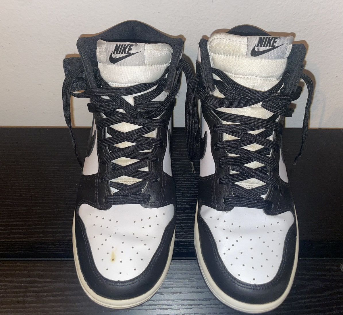 Jordan Brand × Nike Nike Dunk High “Black White” Size US 9 / EU 42 - 1 Thumbnail