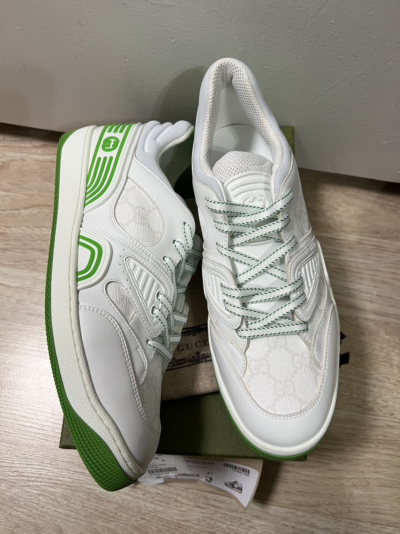 Gucci Gucci Demetra GG Low White (Women's) Size US 11 / IT 41 - 1 Thumbnail