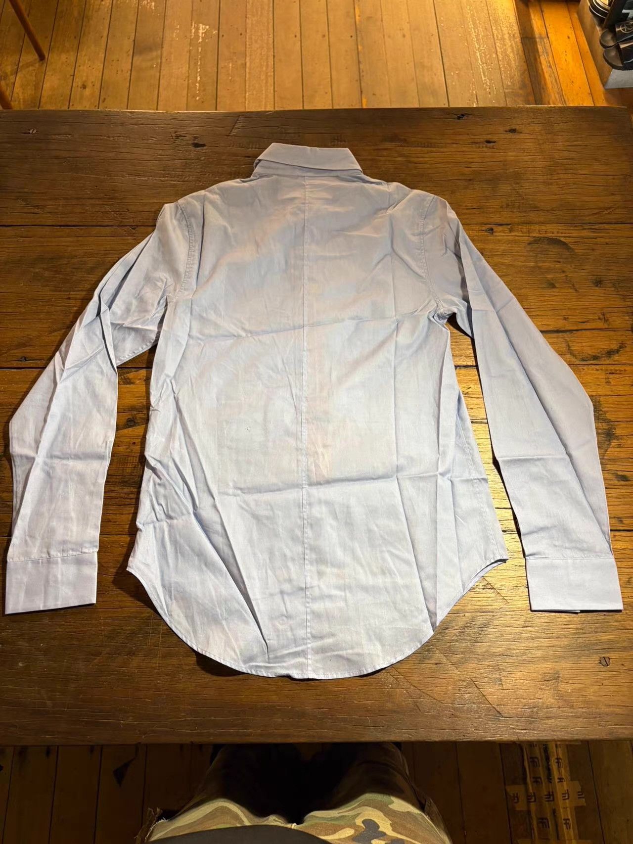 Hood By Air HBA HOOD BY AIR 15FW Light Blue Explosion L/S Shirt Ｑ25 Size US XS / EU 42 / 0 - 2 Thumbnail