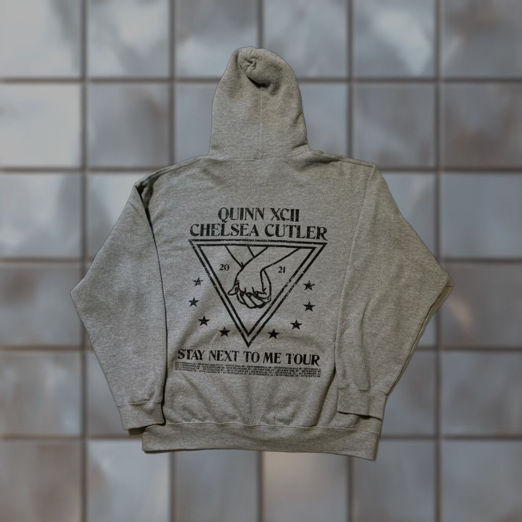 Vintage Chelsea Cutler Stay Next To Me Tour Quinn XCII Concert Official Merch Hoodie XL Size US XL / EU 56 / 4 - 1 Thumbnail