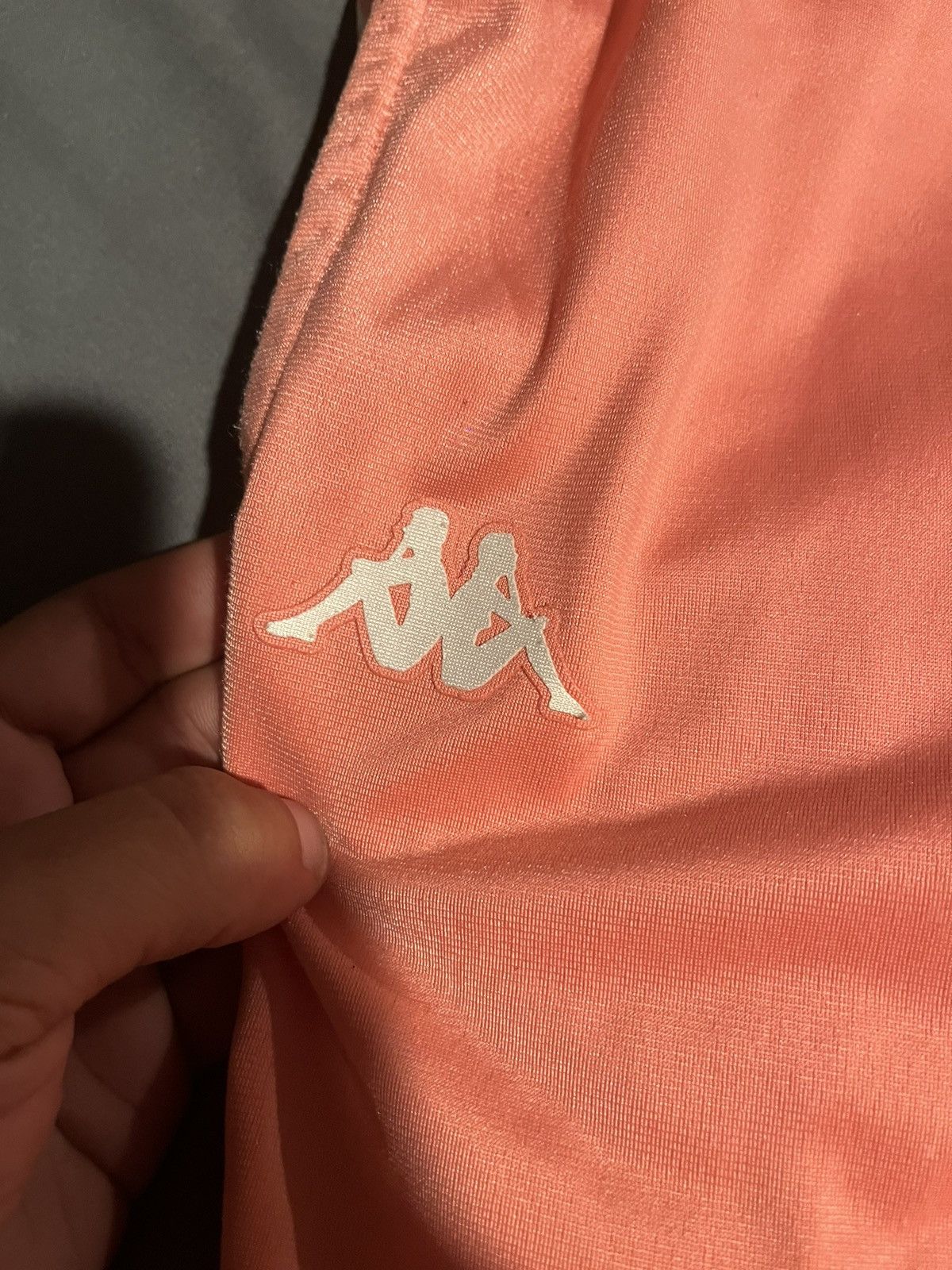 Kappa Kappa Logo Velour Shorts Size US 29 - 2 Thumbnail