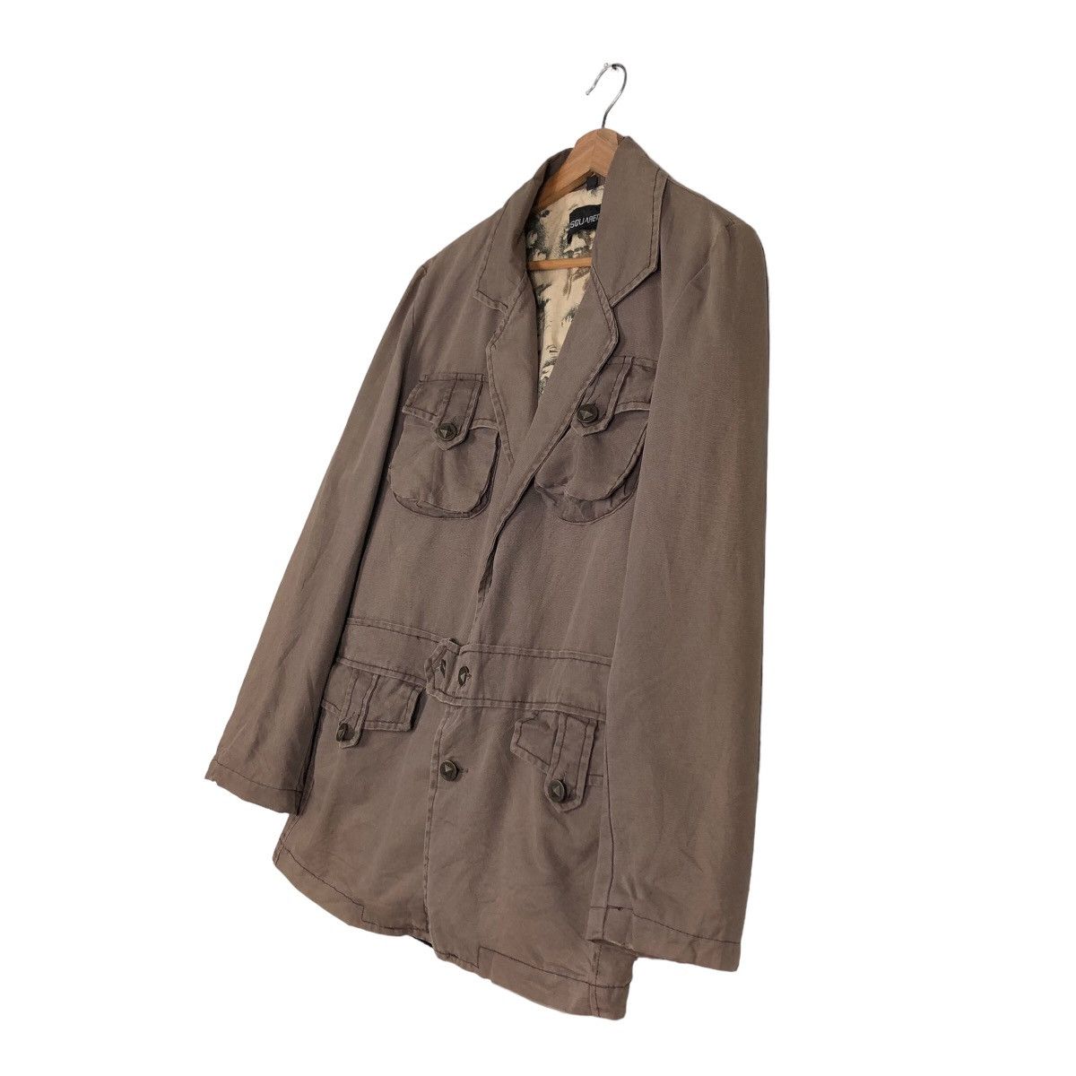Dsquared2 🔥Worker Chore Jacket Double Breast Rare Lining Dsquared2 Size US L / EU 52-54 / 3 - 2 Thumbnail