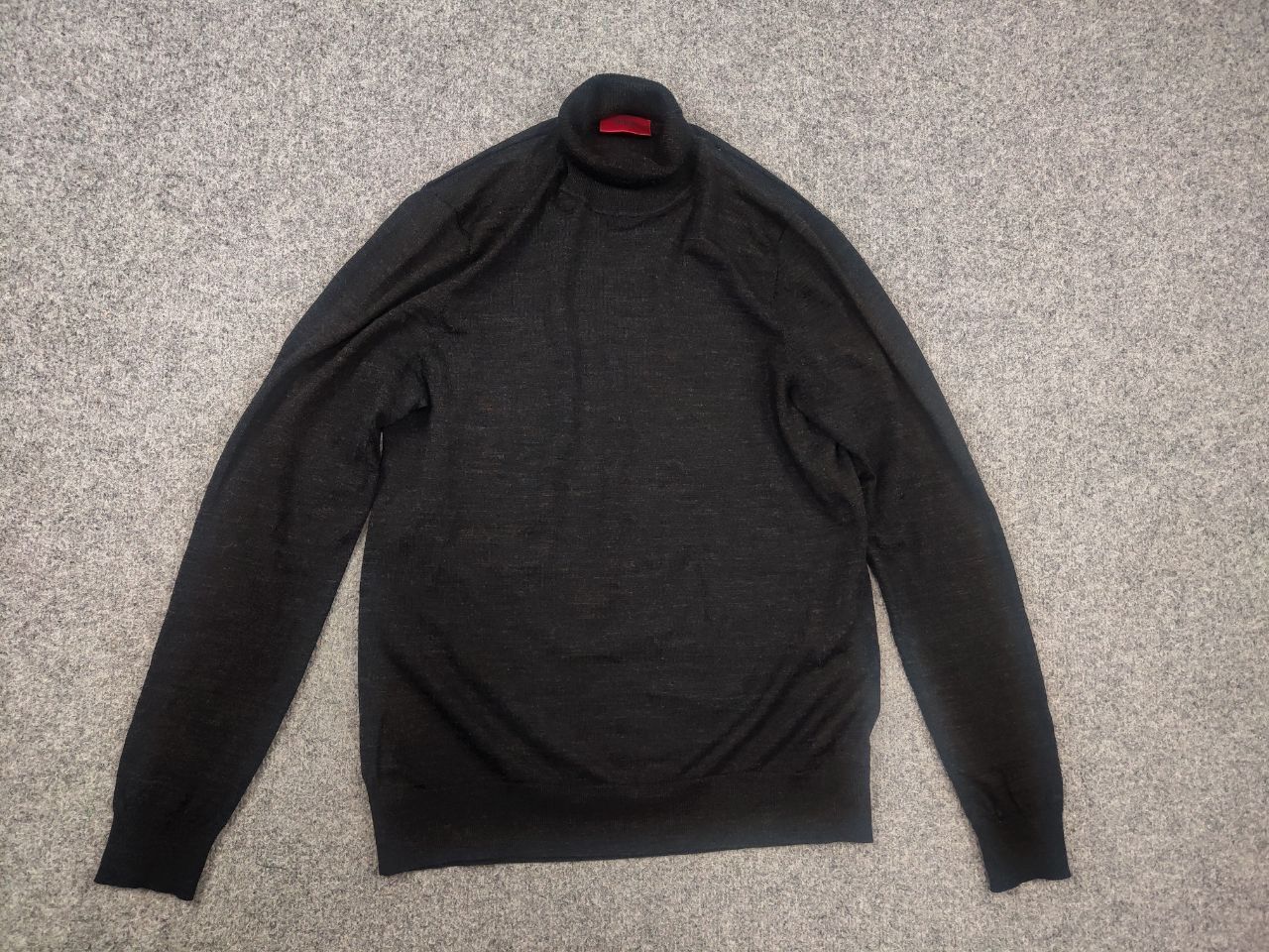 Hugo Boss Hugo Boss light wool Sweater high turtleneck collar Gray Size US M / EU 48-50 / 2 - 8 Thumbnail