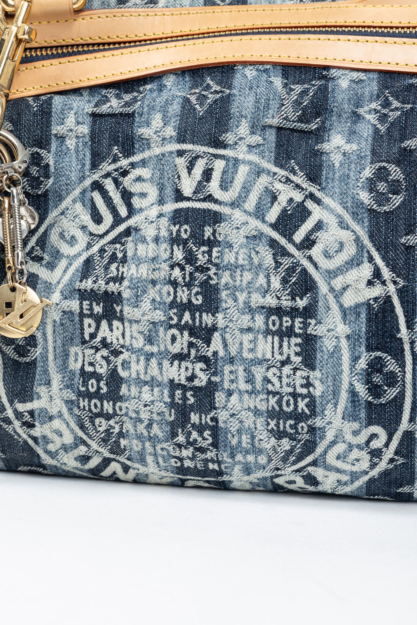 Louis Vuitton Louis Vuitton Cabas Raye GM Monogram Denim Cruise Bag Size ONE SIZE - 11 Thumbnail