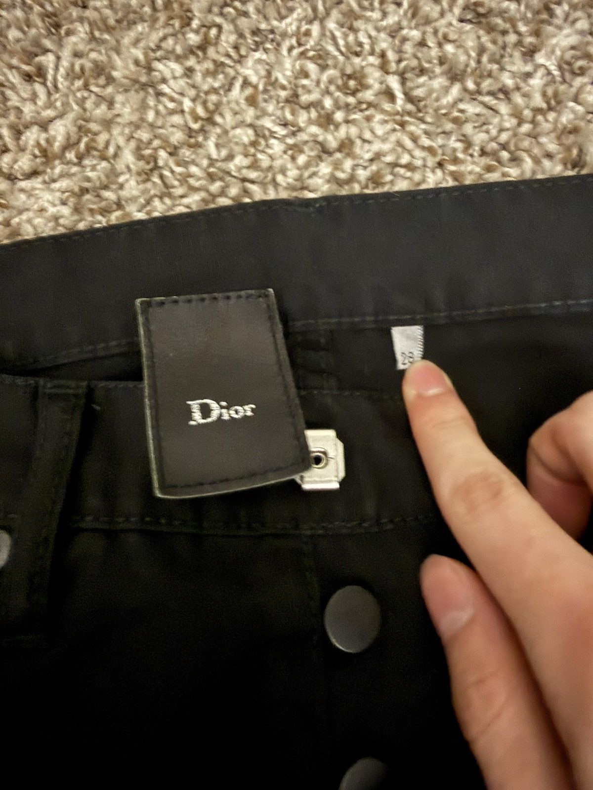 Dior Dior Homme SS05 Untitled Whiskered Trousers Size US 28 / EU 44 - 5 Thumbnail