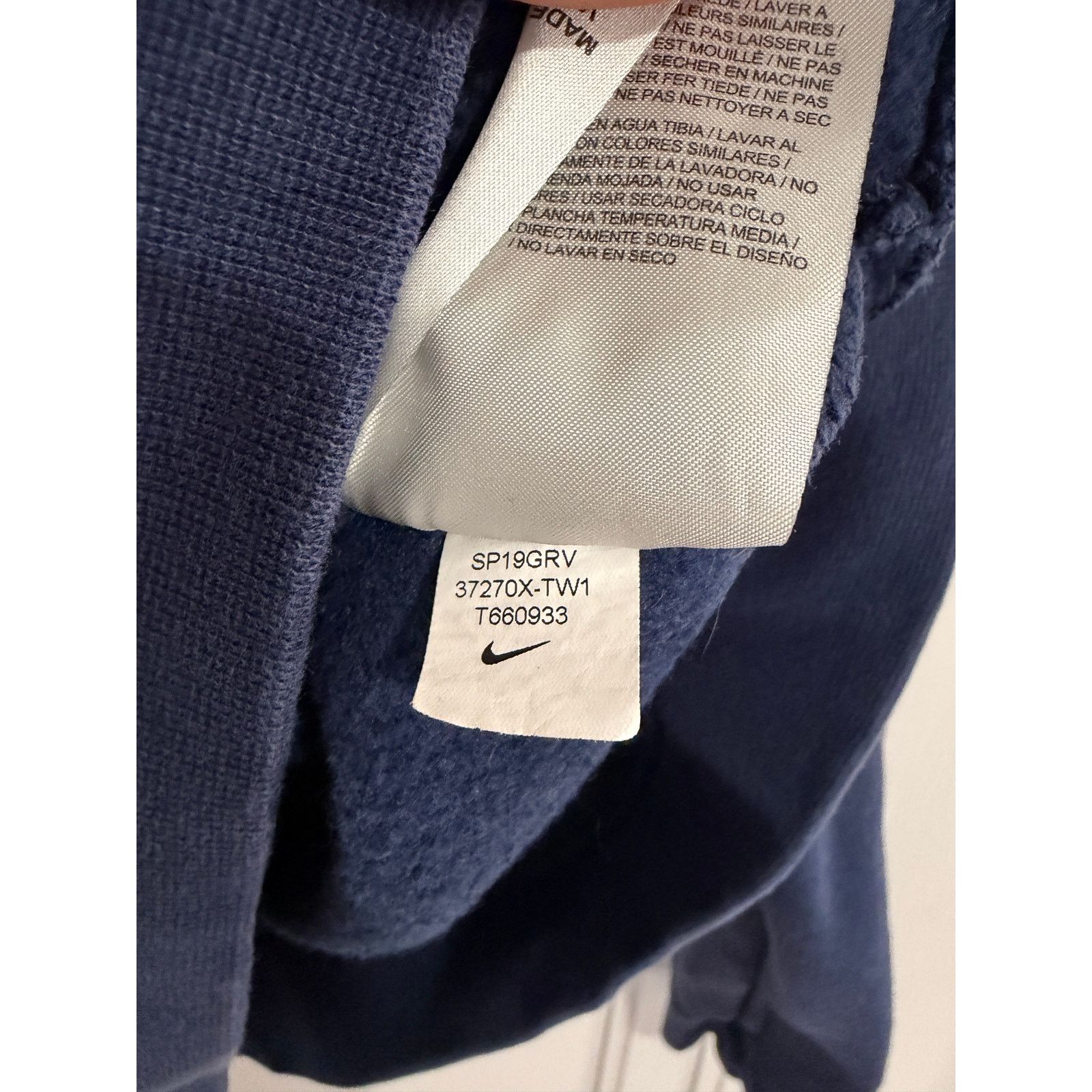 Nike Minnesota Twins Blue Nike MLB Baseball Hoodie Size Small Size US S / EU 44-46 / 1 - 5 Thumbnail