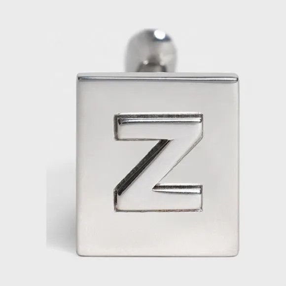 Celine o1bcso1str1024 Size: OS / Alphabet Z Cufflink in Silver Size ONE SIZE - 1 Preview