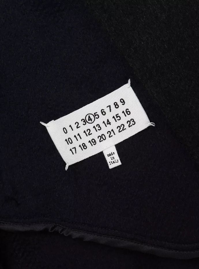 Maison Margiela Maison Margiela Double-breasted black heavy wool coat Size XS / US 0-2 / IT 36-38 - 7 Thumbnail