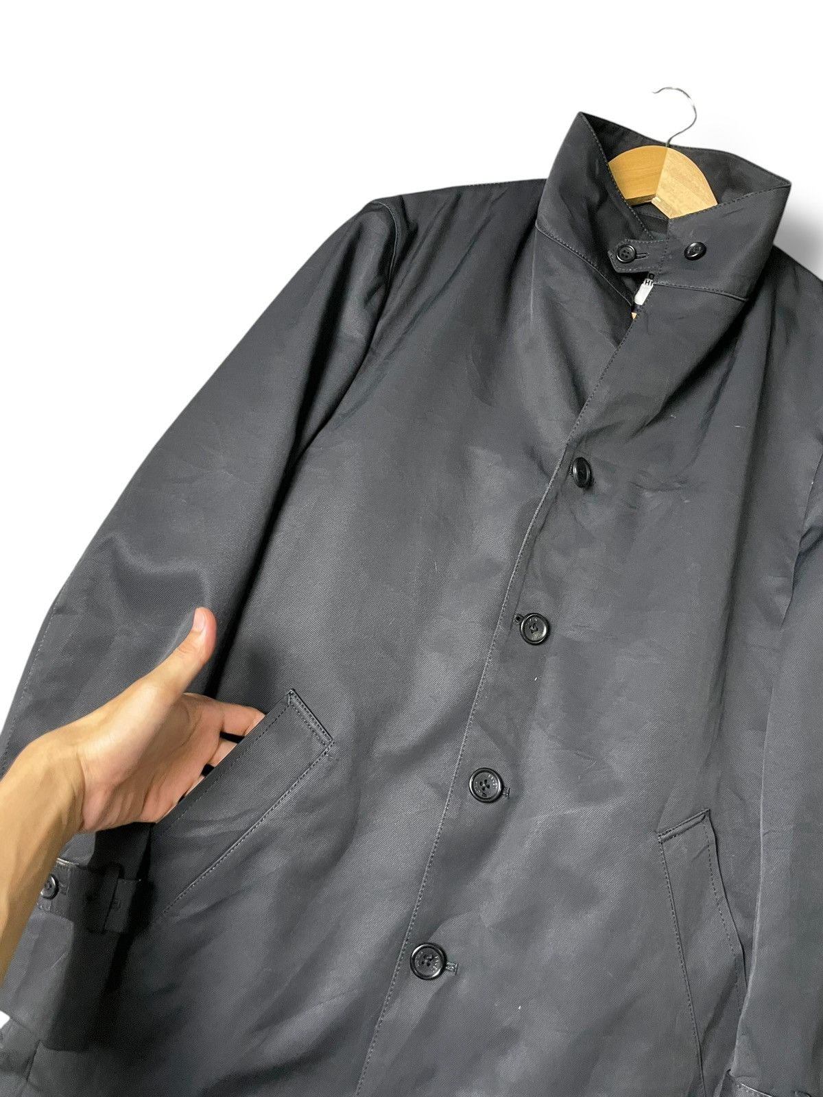 Japanese Brand × Takeo Kikuchi × Vintage Takeo Kikuchi Brand Full-Button Light Coat (58) Size US XS / EU 42 / 0 - 8 Thumbnail