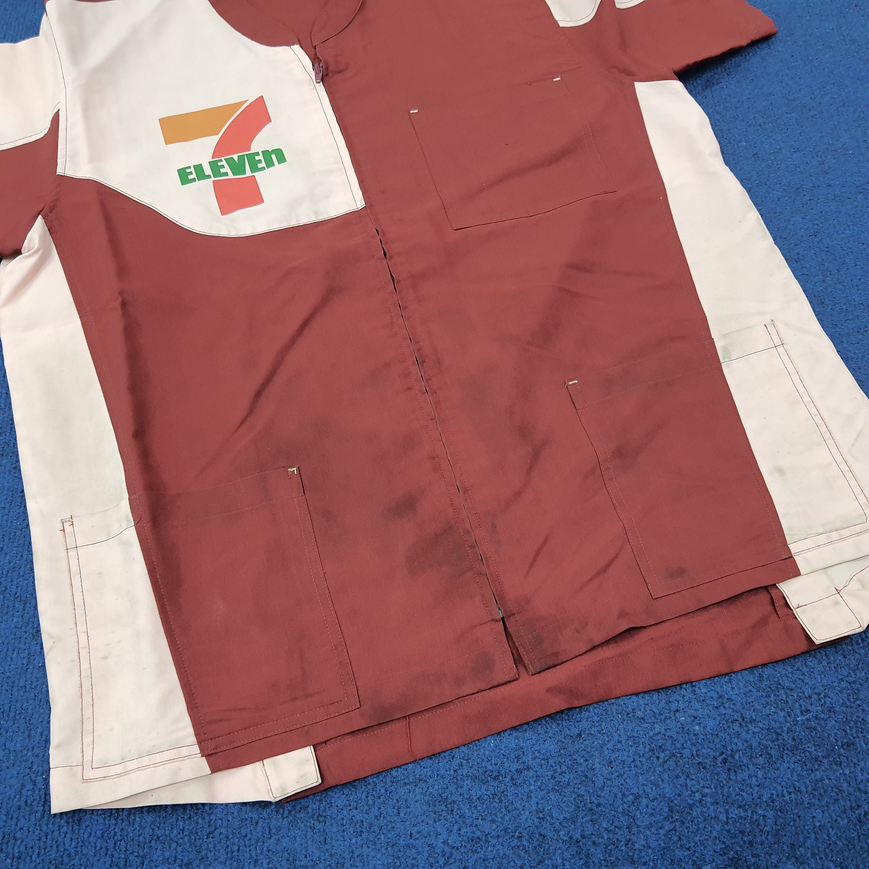 Japanese Brand Vintage 7 Eleven Japan Workwear Staff Uniform C239N31 Size US L / EU 52-54 / 3 - 9 Thumbnail