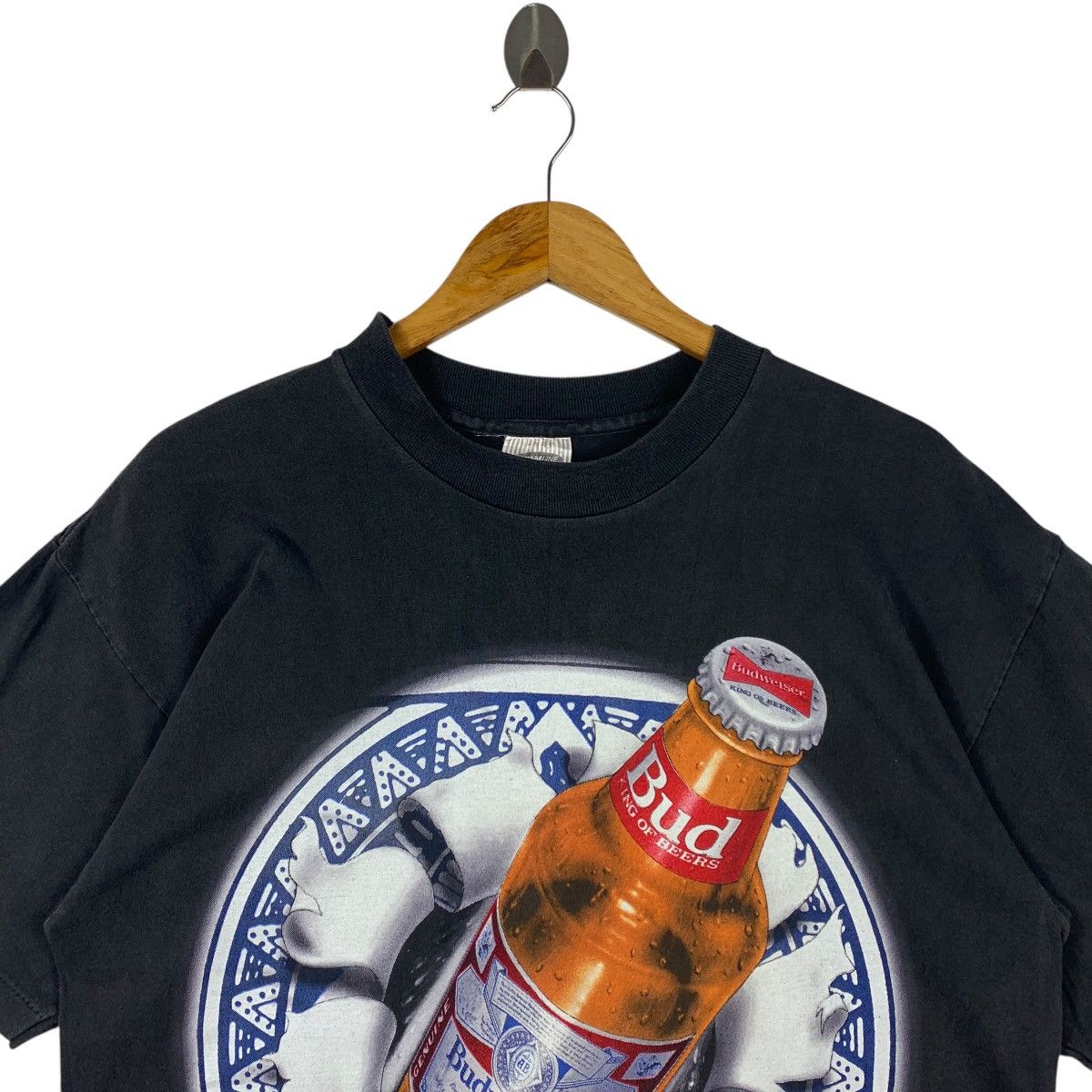 Budweiser × Vintage Vintage BUDWEISER big print tee Size US L / EU 52-54 / 3 - 2 Thumbnail