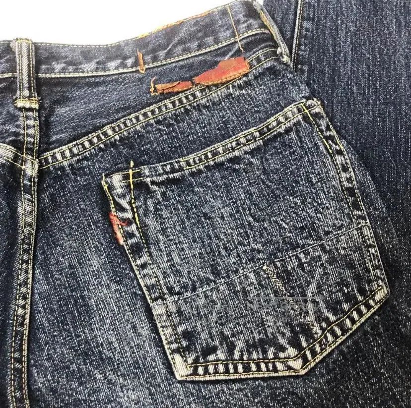 Kapital Kapital Water-Washed Denim Jeans. Size US 32 / EU 48 - 4 Thumbnail