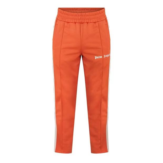 image of Palm Angels O1G2R1Mq0524 Sweatpants & Joggers In Orange & White in Orange/White, Men's (Size 38)