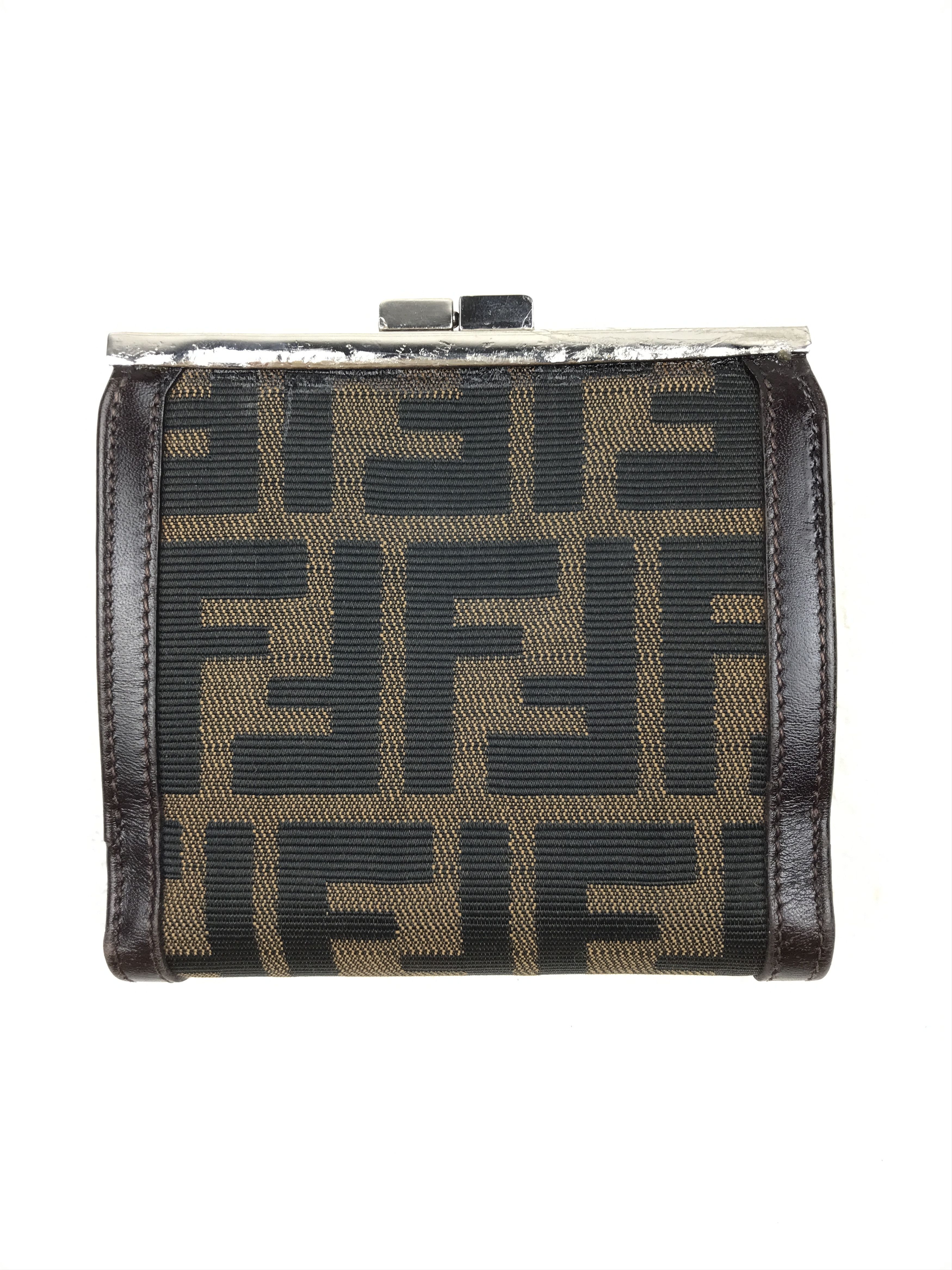 Fendi Fendi Zucca Bifold Wallet Size ONE SIZE - 13 Thumbnail