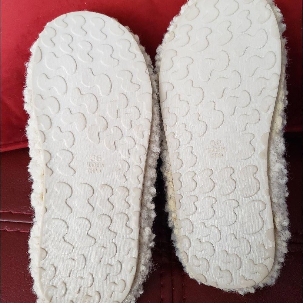 Designer CT1454a NWOT Skims Teddy Bear Slippers Size US 4.5 / IT 34.5 - 2 Thumbnail