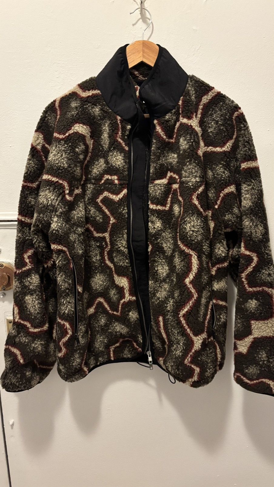 Sneakersnstuff Sneakersnstuff Brown Block Fleece Size US M / EU 48-50 / 2 - 1 Thumbnail