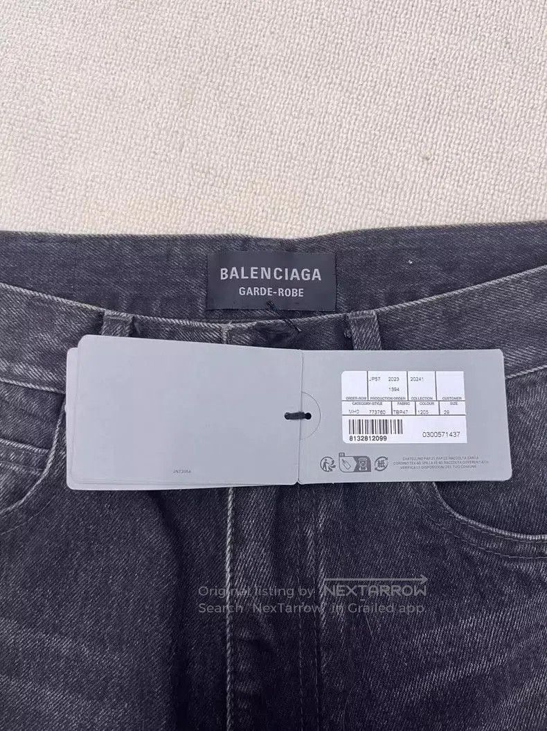 Balenciaga Balenciaga Flared Denim Pants Grade. Size US 29 - 4 Thumbnail