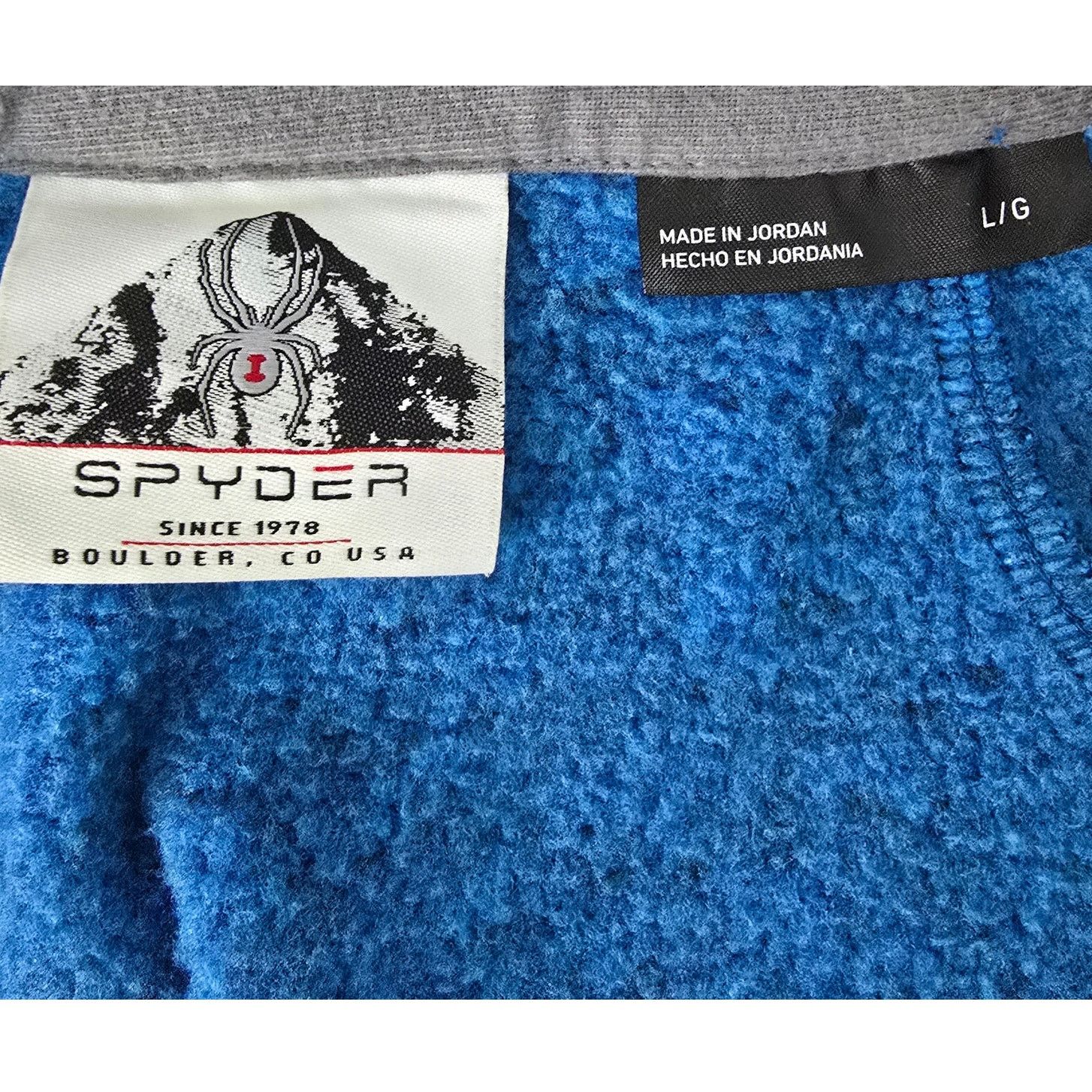 Spyder Spyder Empire Fleece Full Zip Jacket Zippered Pockets L Size US L / EU 52-54 / 3 - 13 Thumbnail