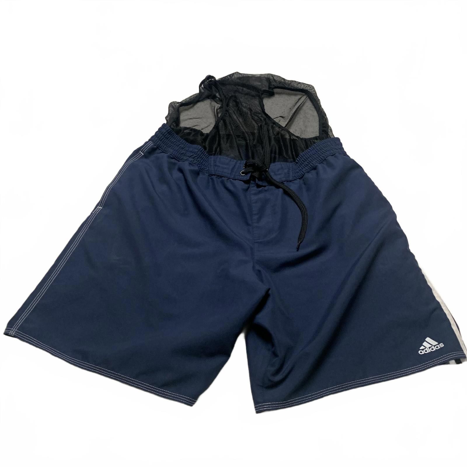 Adidas Adidas Men's Size XLarge Navy Swim Shorts with Liner W33.5 Size US 36 / EU 52 - 9 Thumbnail