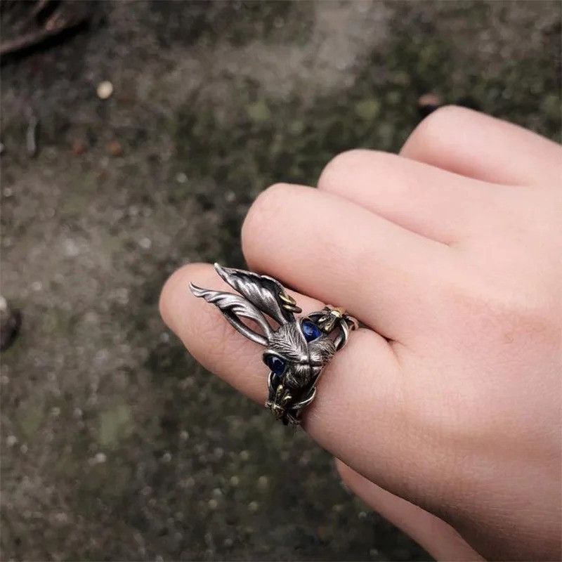 Other Retro Rabbit Ring Size ONE SIZE - 1 Thumbnail