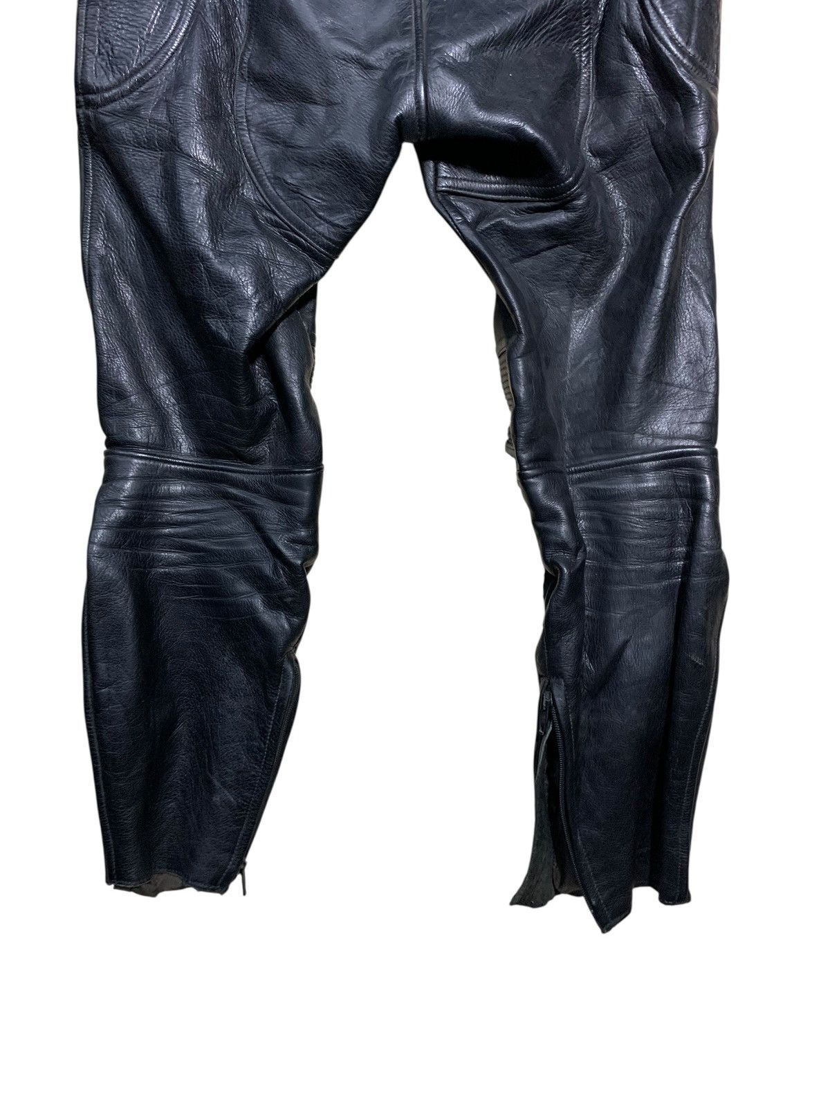 Sports Specialties 🔥VTG GENUINE LEATHER RACING PANTS WITH PADDING KNEE Size US 34 / EU 50 - 6 Thumbnail