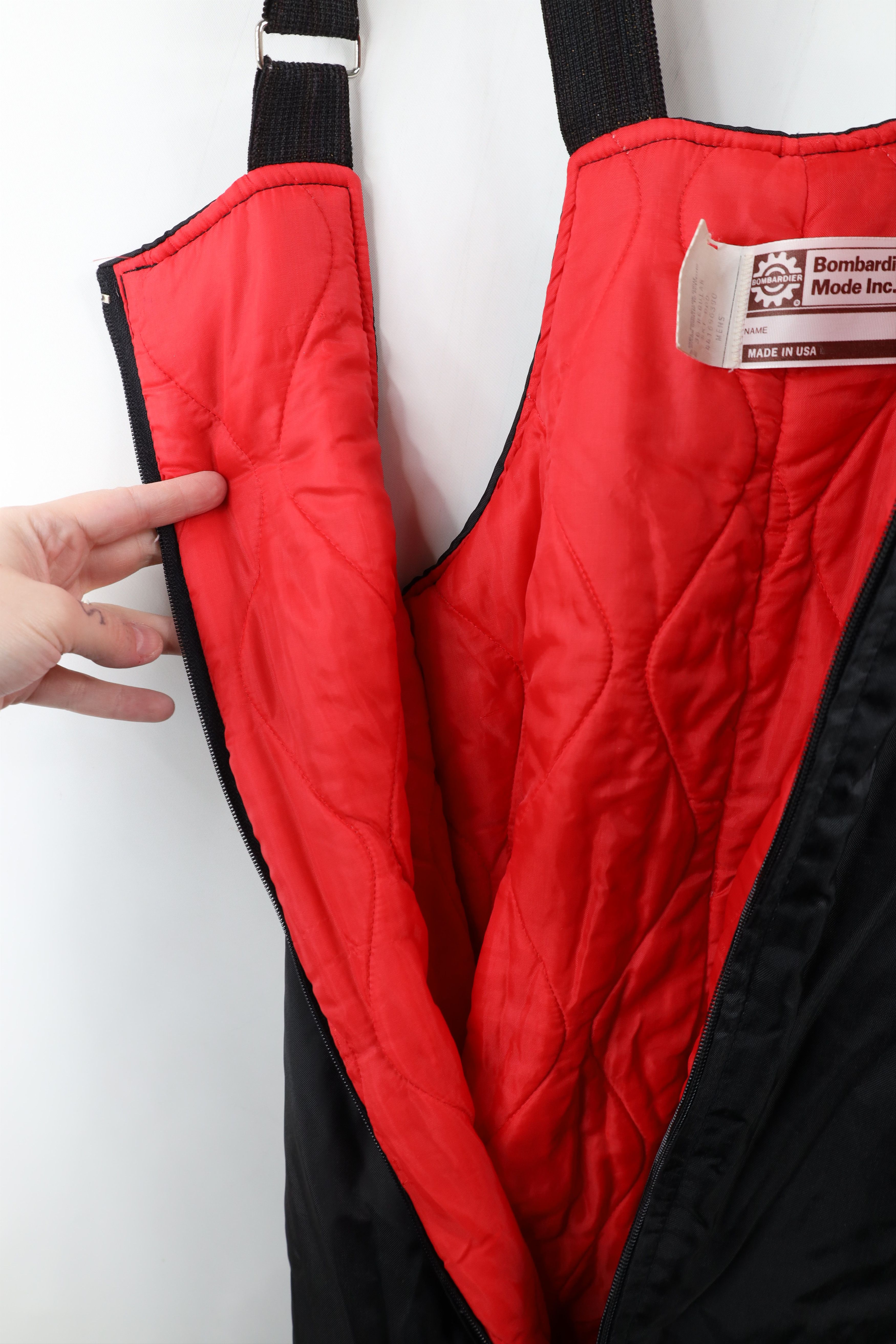 Ski-Doo × Vintage Vintage 70s Ski Doo Bombardier Distressed Insulated Overalls Size US 36 / EU 52 - 12 Thumbnail